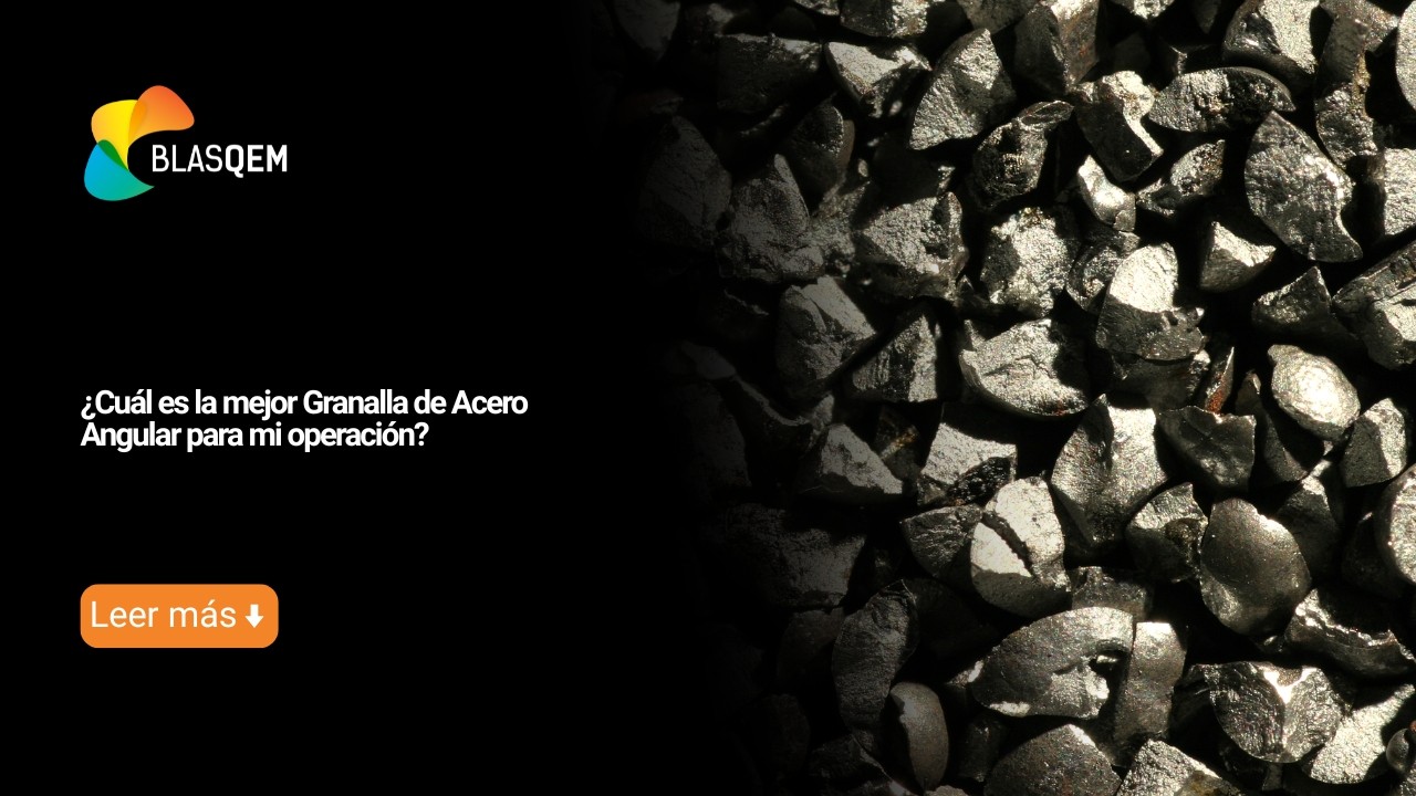 ¿Cuál es la mejor granalla de acero angular para mi operación?