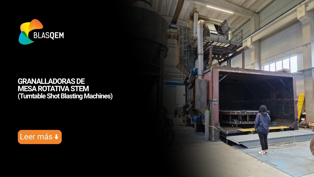 Granalladoras de  Mesa Rotativa STEM  (Turntable Shot Blasting Machines)