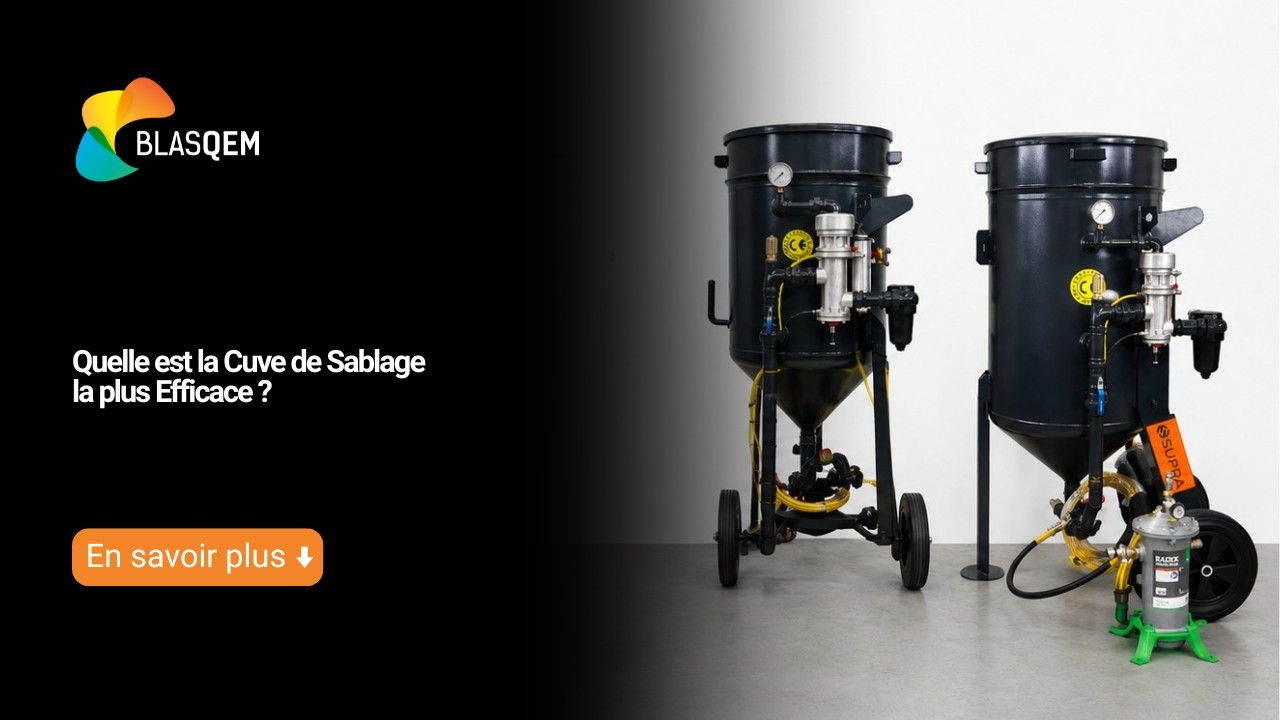 Quelle est la cuve de sablage la plus efficace ?